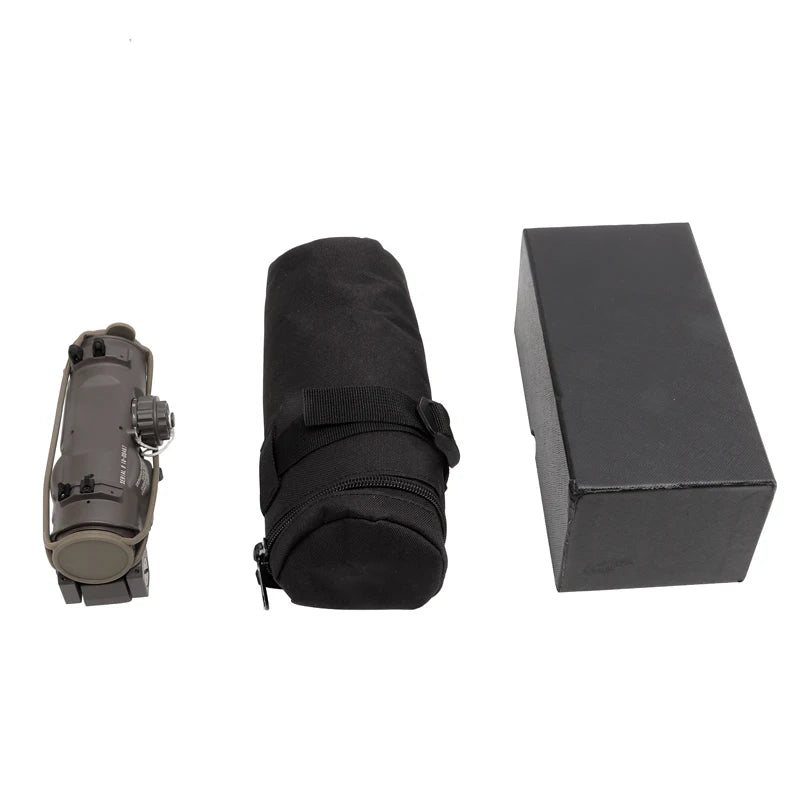 Tactical Rifle Scope 1x-4x Fixed Dual Purpose Scope Red illuminated Red Dot Sight for Rifle Hunting Shooting