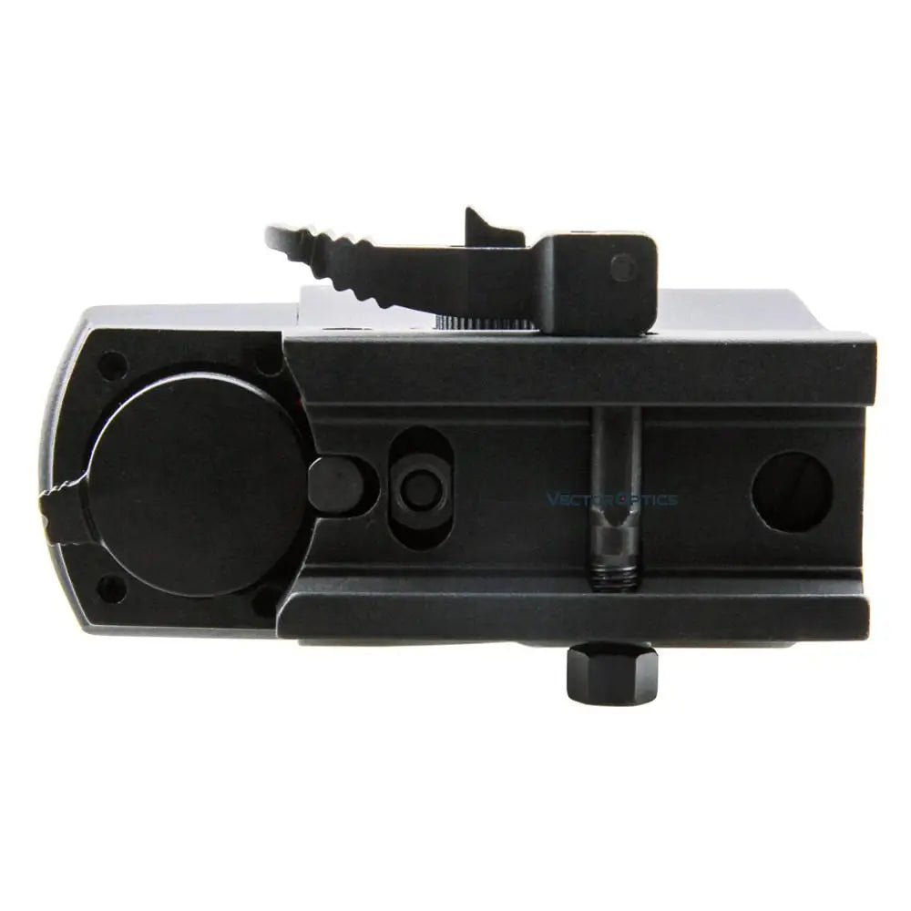 Vector Optics Gen2 Ratchet 1x23x34 Hunting Red Green Dot Scope 4 Reticle Open Sight with Picatinny Mount for AK 5.56 12ga .308
