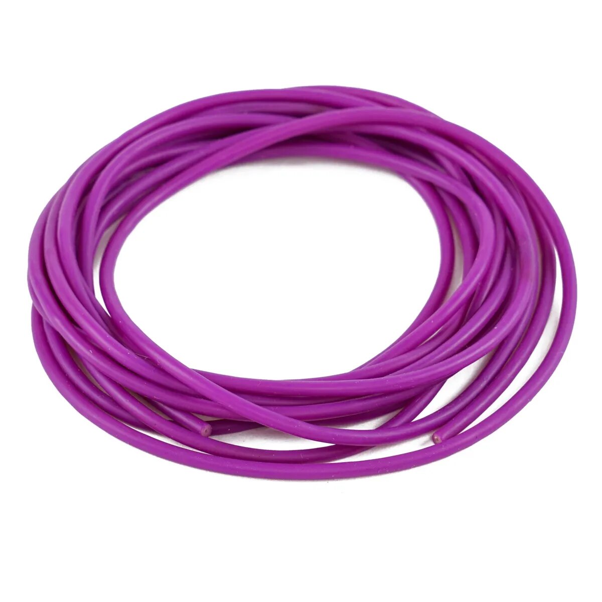 New 3m/6m Hollow Pole Elastic Inner Diameter 0.7mm Outer Diameter 1.6-2.6mm Fishing Lines 6 Colours Latex Tube Fishing Tackles