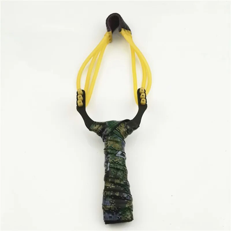 Powerful slingshot hunting high quality steel and rubber band outdoor sling shooting professional slingshot camping tools sling