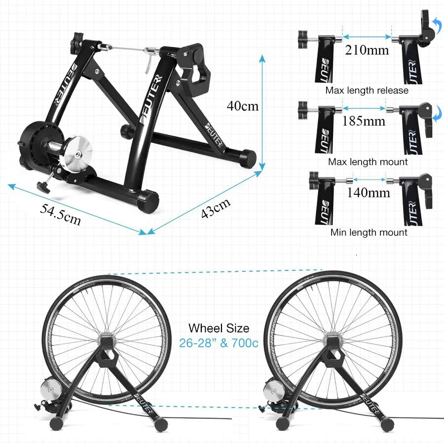 MT-04 Indoor Cycling Bike Trainer Roller MTB Road Bicycle Cycling Fitness Workout Tool