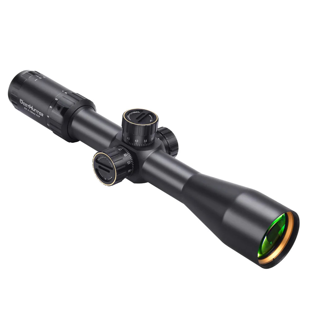 WESTHUNTER HD 4-16X44 FFP Hunting Scope First Focal Plane Riflescopes Tactical Glass Etched Reticle Optical Sights Fits .308