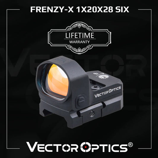 Vector Optics Frenzy-X 1x20x28 Red Dot Scope 3/6MOA Pistol Sight Hunting Rilfescope For Glock 9mm AR AK 5.56 7.62 .308win