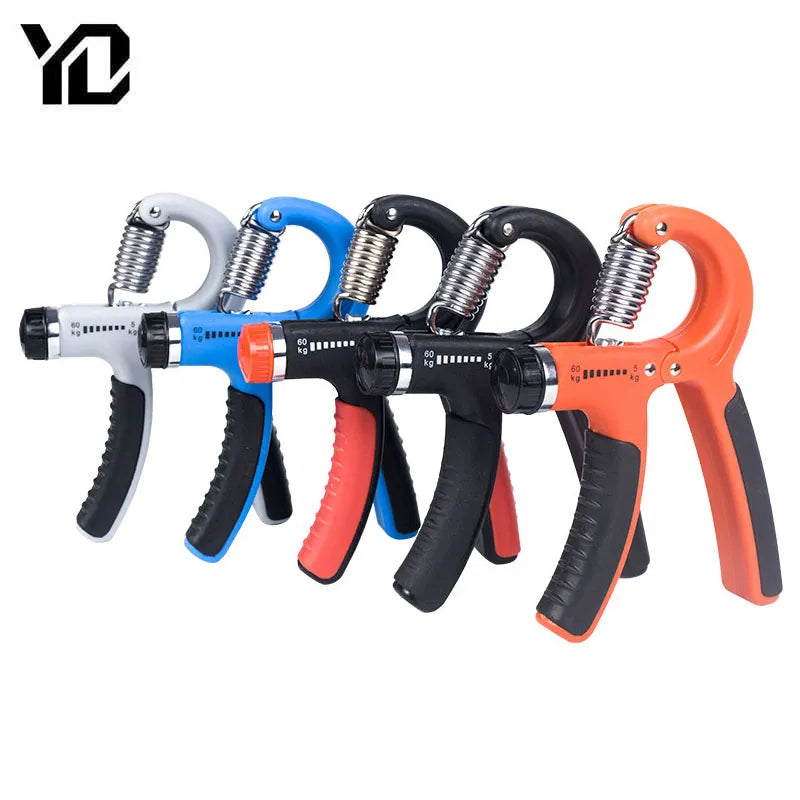 5-60KG Adjustable Heavy Hand Grips The Hand Trainer Training Apparatus Equipements Fitness Hand Workout Exercise Grip Portables