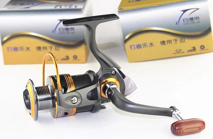 Free Shipping 11BB 2000-6000 Series Spinning Reel Fishing Reel Pesca Ratio 5.2:1 Fishing Spinning Reel