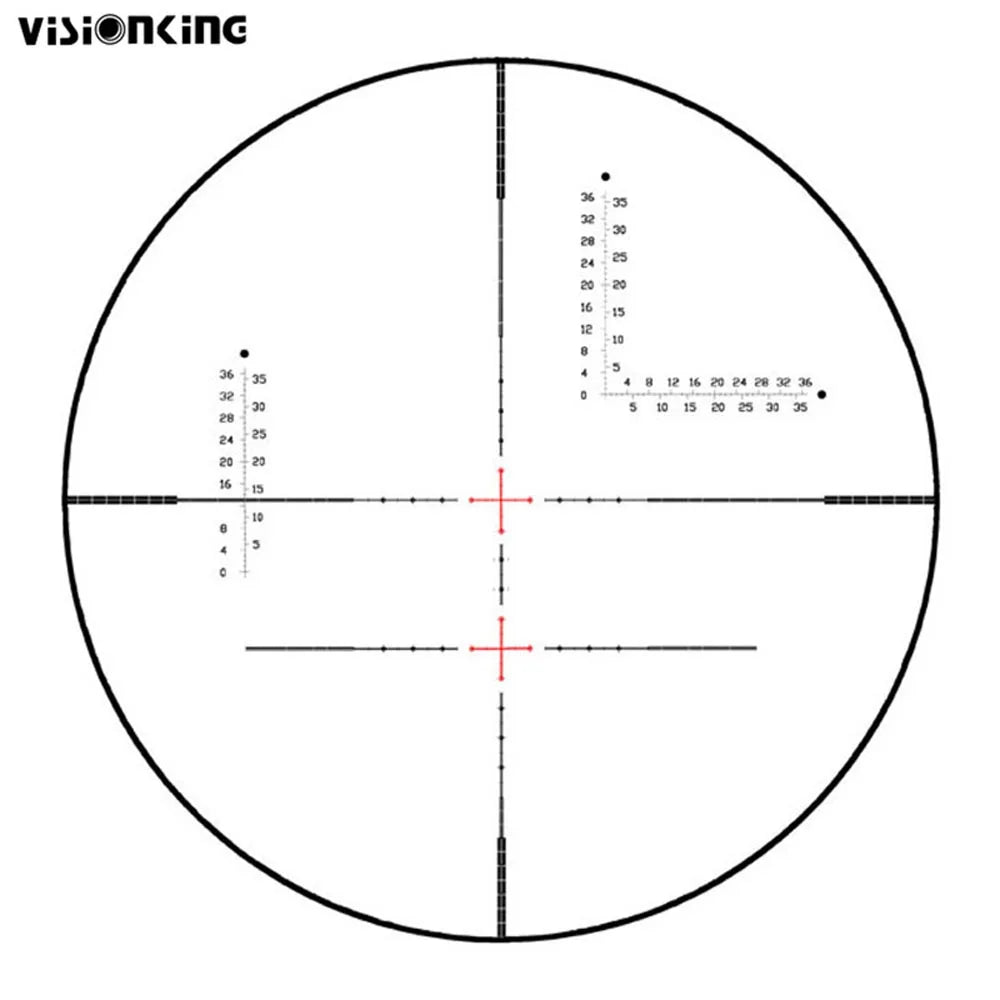 Visionking 10-40x56 T Military Riflescope Long Range Sniper Aim Optical Sight High Magnifer Night Hunting Scope .30-06 .308 .50