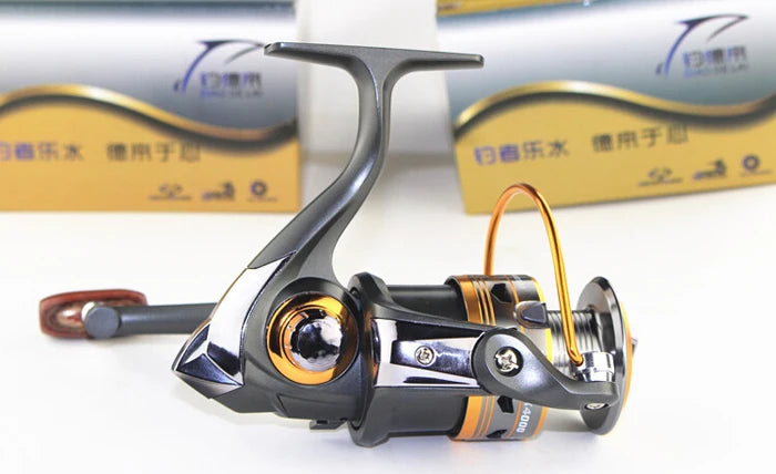 Free Shipping 11BB 2000-6000 Series Spinning Reel Fishing Reel Pesca Ratio 5.2:1 Fishing Spinning Reel