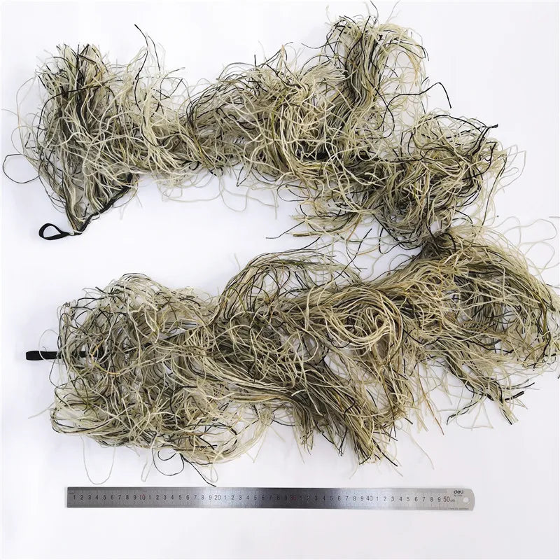 Grass Type Hunting Rifle Wrap Rope Ghillie Suits Gun Stuff Cover For Camouflage Yowie Sniper Paintball Hunt Clothing Parts