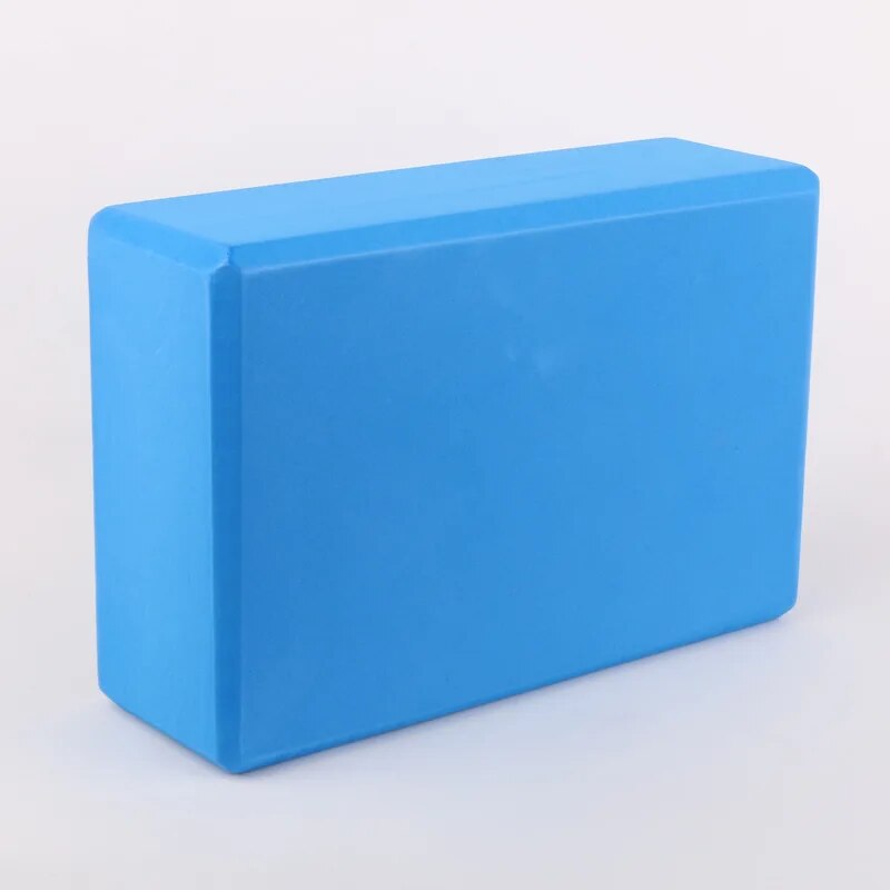 5 Colors Pilates EVA Yoga Block Brick Sports Exercise Gym Foam Workout Stretching Aid Body Shaping Health Training