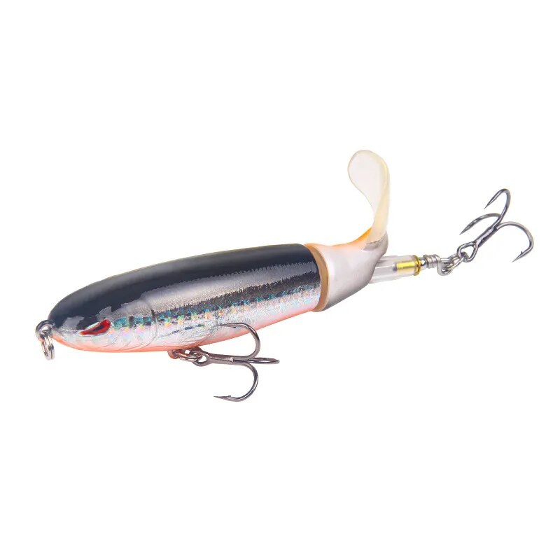 Whopper Fishing Lure Topwater Rotating Tail saltwater fishing lures Artificial Bait Hard Hooks Bass Fishing Tackle