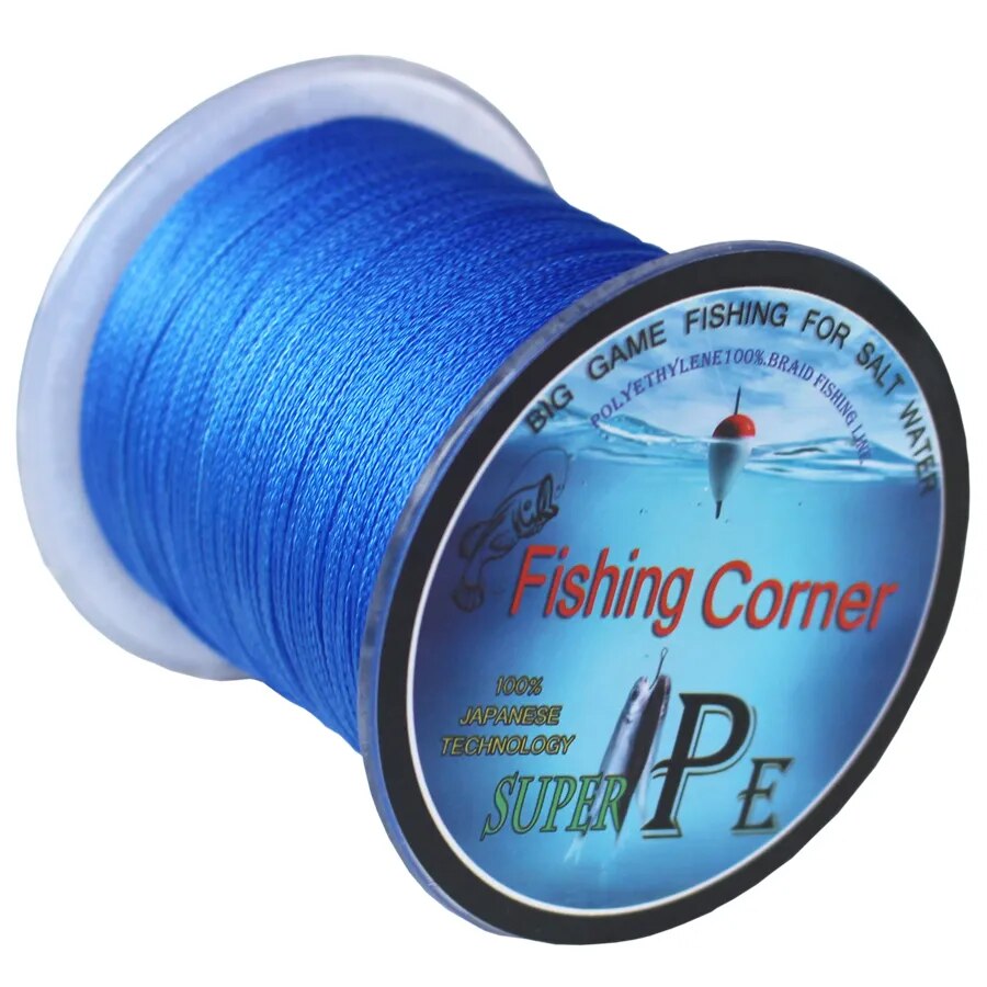 Braided fishing line 500m 4Strands Multi Color Super Strong Japan Multifilament PE braid line 10 20 30 40 60 80 100LB