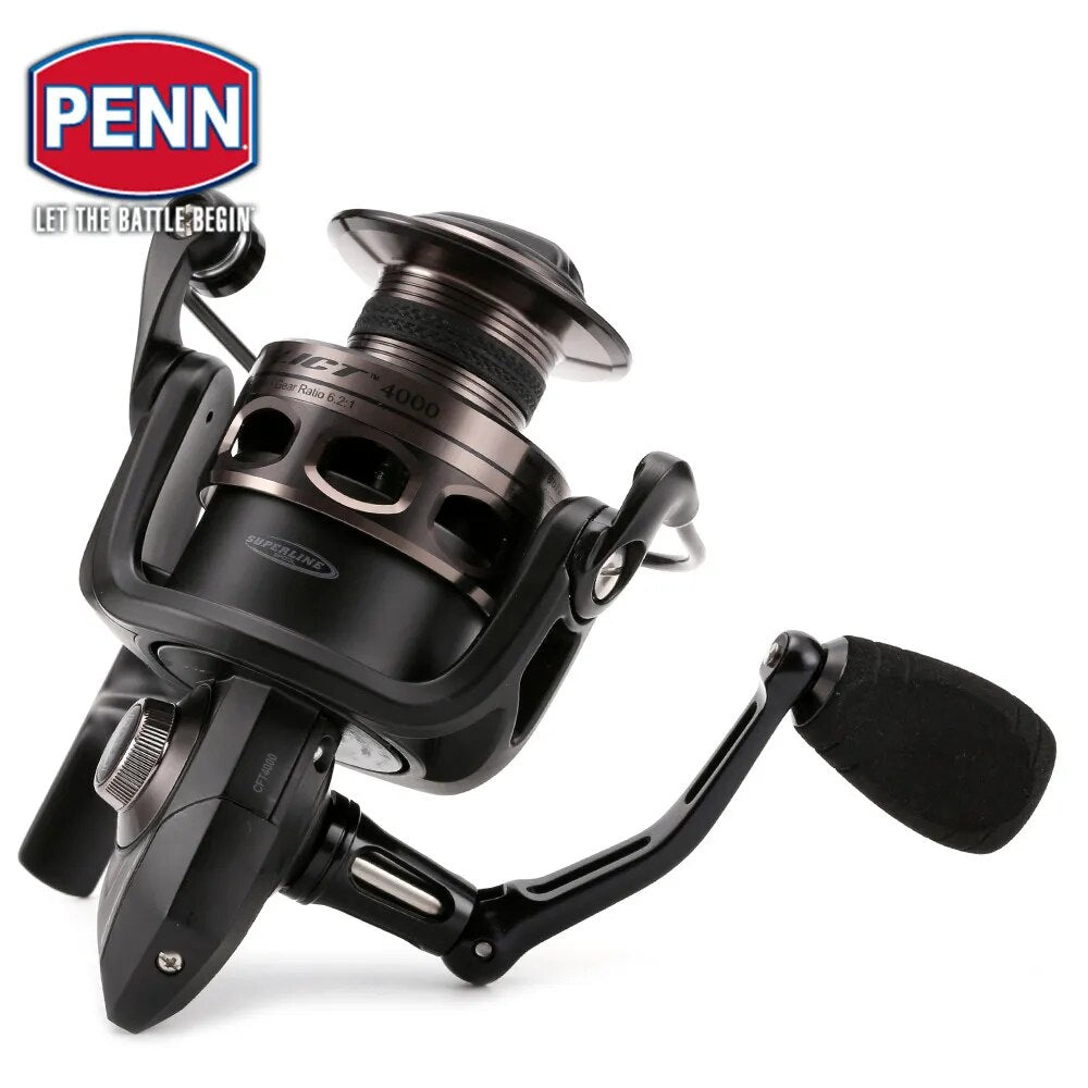 PENN CONFLICT CFT 4000 5000 6000 8000 Spinning Fishing Reel 7BB+1RB HT-100 All Metal Reel Saltwater Fishing Tackle