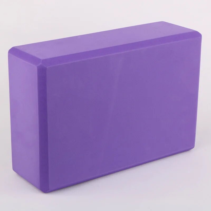 5 Colors Pilates EVA Yoga Block Brick Sports Exercise Gym Foam Workout Stretching Aid Body Shaping Health Training