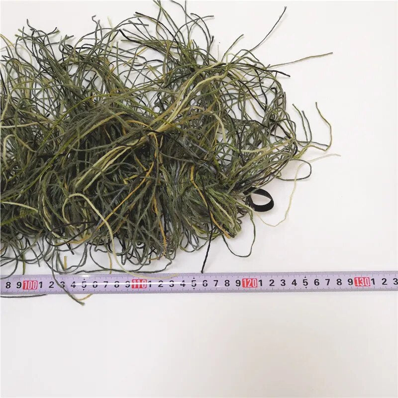 Grass Type Hunting Rifle Wrap Rope Ghillie Suits Gun Stuff Cover For Camouflage Yowie Sniper Paintball Hunt Clothing Parts