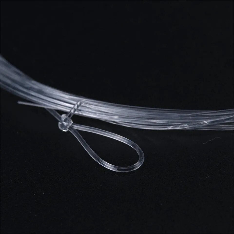 Maximumcacth 6pcs Fly Fishing Leader 7.5/9/12/15 FT 0-7X Clear Tapered Nylon Leader with Loop