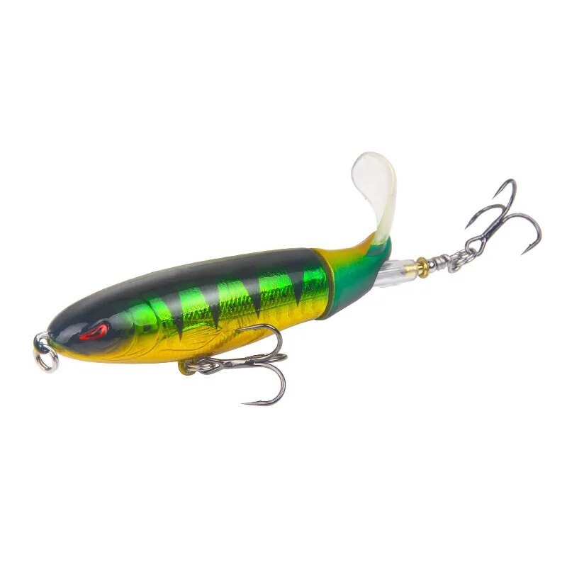 Whopper Fishing Lure Topwater Rotating Tail saltwater fishing lures Artificial Bait Hard Hooks Bass Fishing Tackle