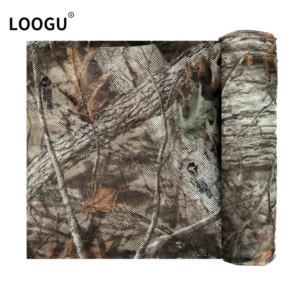 LOOGU Durable Camo Net Tourist Awning for Hunting Outdoor Garden Fence Mesh Shade Camping Military Camouflage Network Exterior