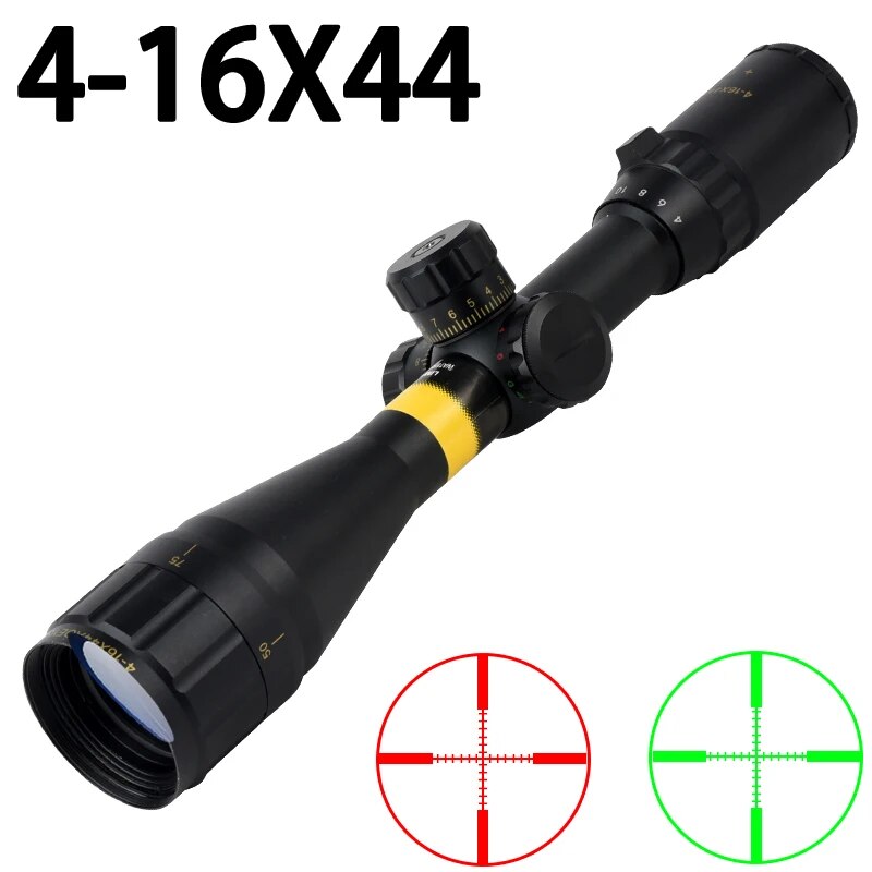 Tactical Competitive Hunting Reflection Telescope Red Green Reticle Outdoor Sport Optical Adjustable Telescope