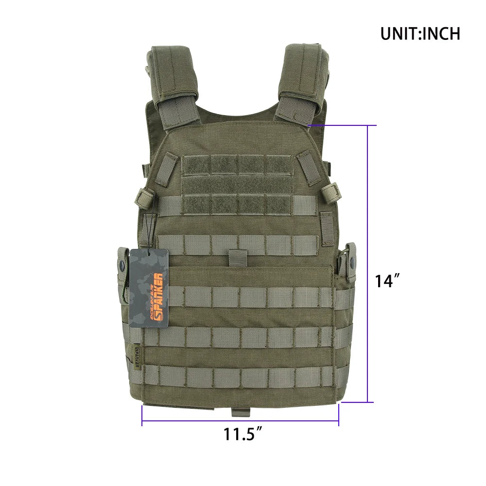 Tactical Vest Military Vest Suit Plate Carrier Vests with Magazine Pouch Airsoft Paintball Gear Hunting Vest CS Game Equipment