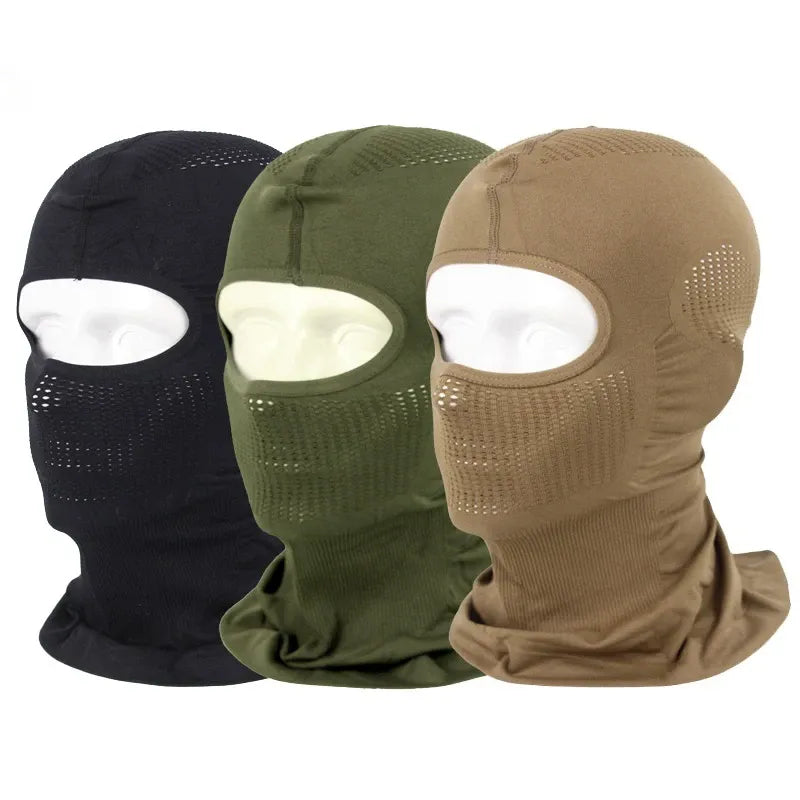 Tactical Mask Full Face Balaclava Cap Cycling Bicycle Hiking Scarf Fishing Snowboard Ski Masks Motorcycle Hood Hat for Men Women