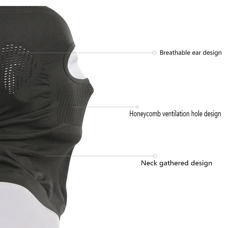 Tactical Mask Full Face Balaclava Cap Cycling Bicycle Hiking Scarf Fishing Snowboard Ski Masks Motorcycle Hood Hat for Men Women