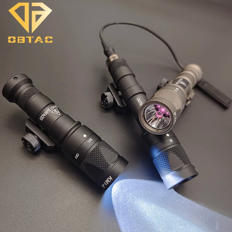 Sotac Surefir SF M600V M300V IR Lighting Scout Light Tactical LED Flashlight Hunting Rail Mount Weapon light for Outdoor Sports