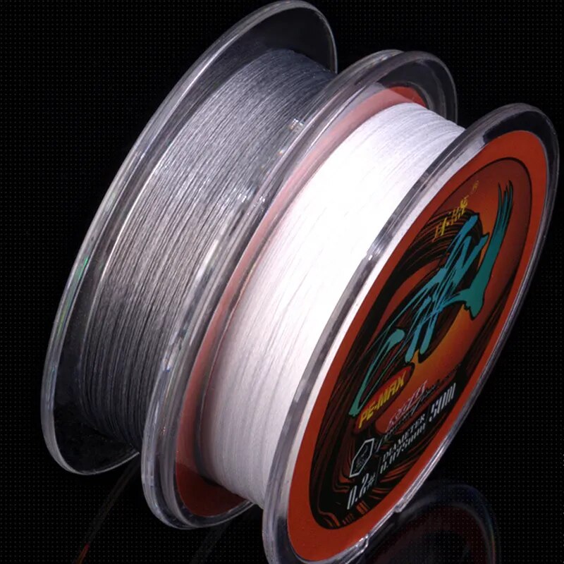 50m Ultra Thin Wire Diameter Fishing Line 0.06-0.23mm 4 Braided Super Strong Japan Multifilament PE Braided Line Floating Line