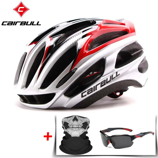 CAIRBULL Road Bike Helmet Ultralight Bicycle Helmets Men Women Mountain Bike Riding Cycling Integrally-molded Helmet