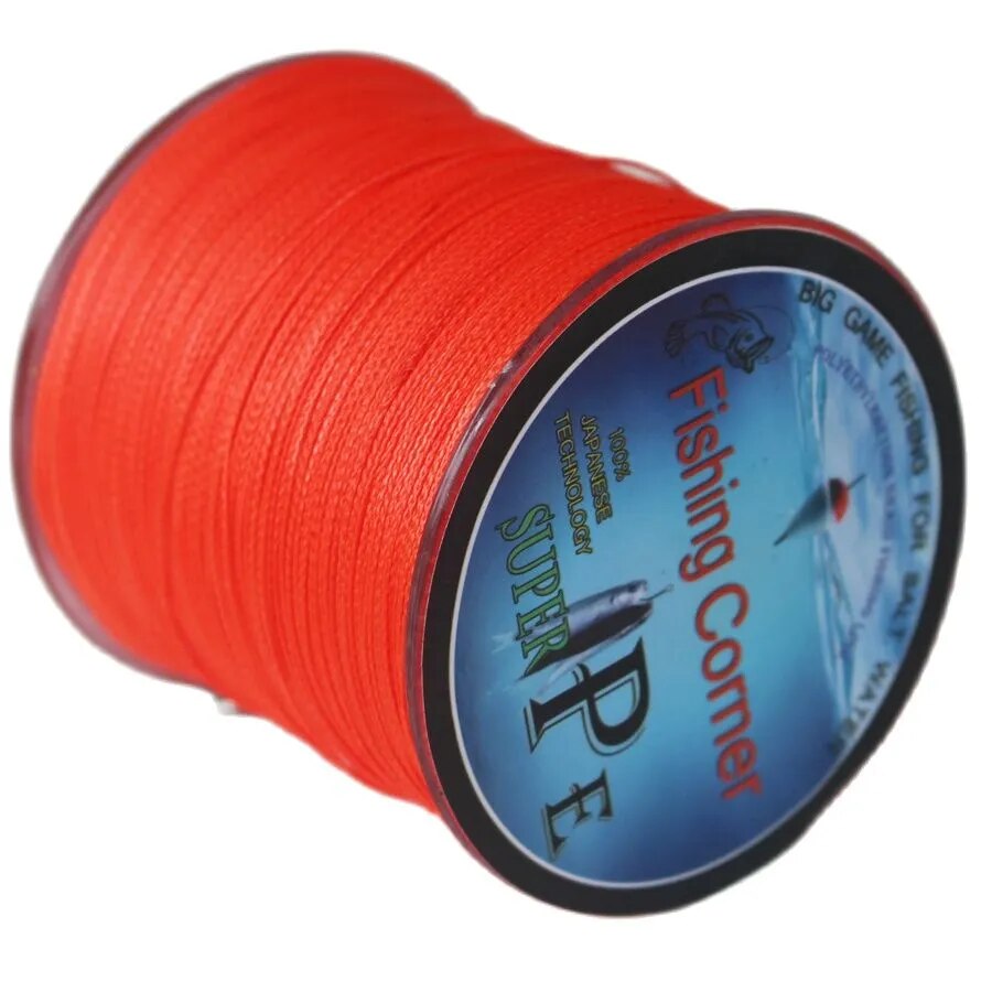 Braided fishing line 500m 4Strands Multi Color Super Strong Japan Multifilament PE braid line 10 20 30 40 60 80 100LB