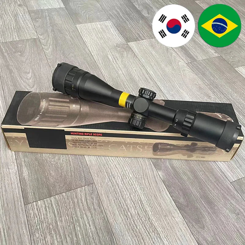 Tactical Competitive Hunting Reflection Telescope Red Green Reticle Outdoor Sport Optical Adjustable Telescope