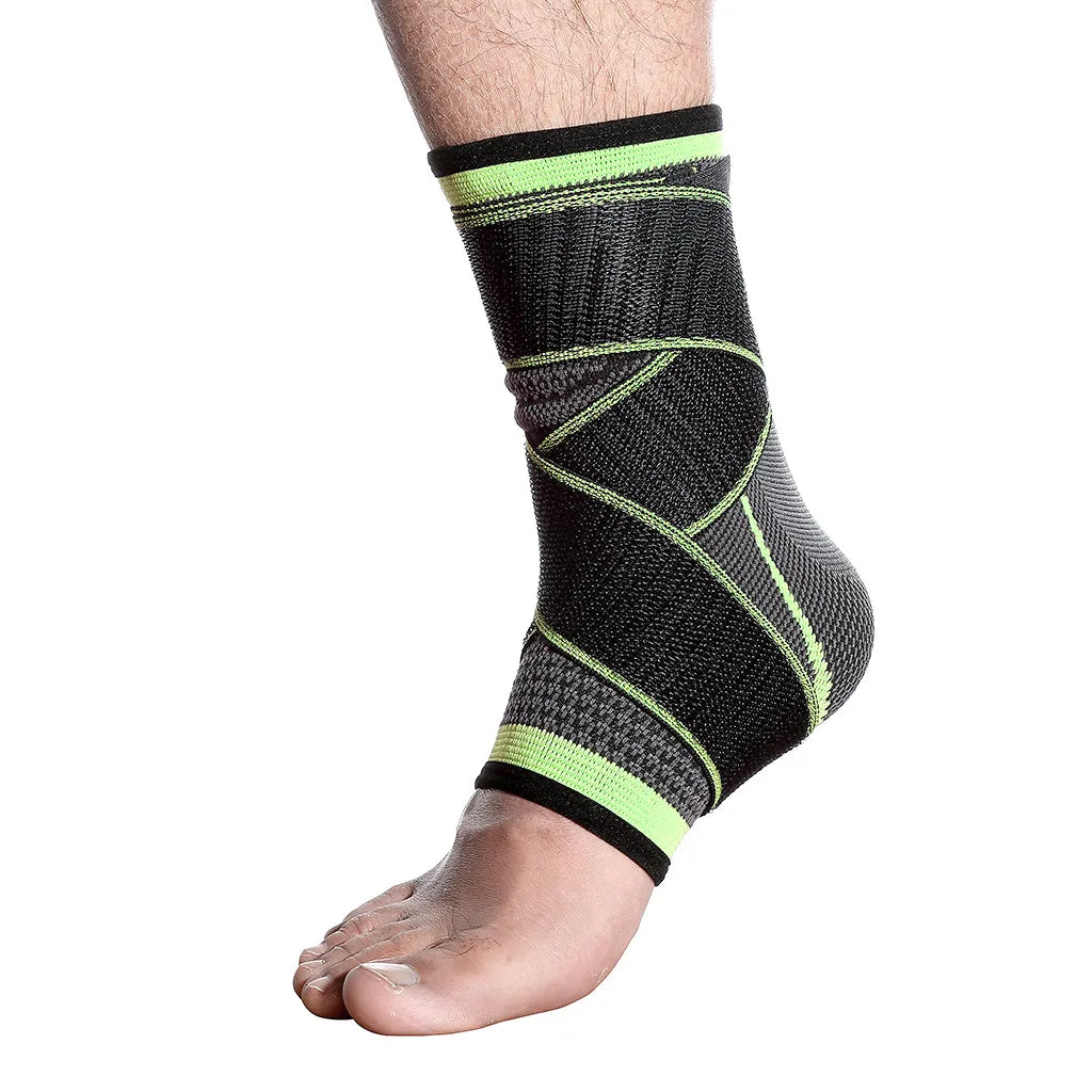 WorthWhile 1 PC Sports Ankle Brace Compression Strap Sleeves Support 3D Weave Elastic Bandage Foot Protective Gear Gym Fitness