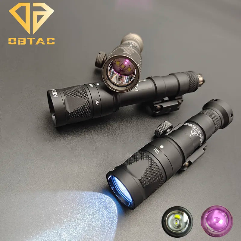 Sotac Surefir SF M600V M300V IR Lighting Scout Light Tactical LED Flashlight Hunting Rail Mount Weapon light for Outdoor Sports